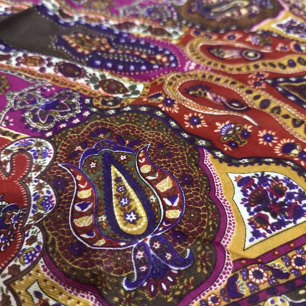 BAAR BEARDS Paisley Pattern Fabric